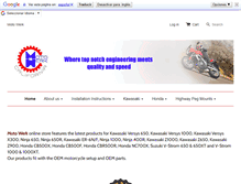 Tablet Screenshot of motowerk.com